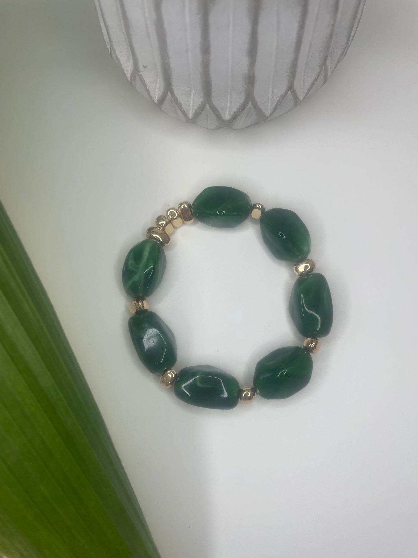 Bracelets SIMONE tendance vintage grosses perles avec ou sans pendentif