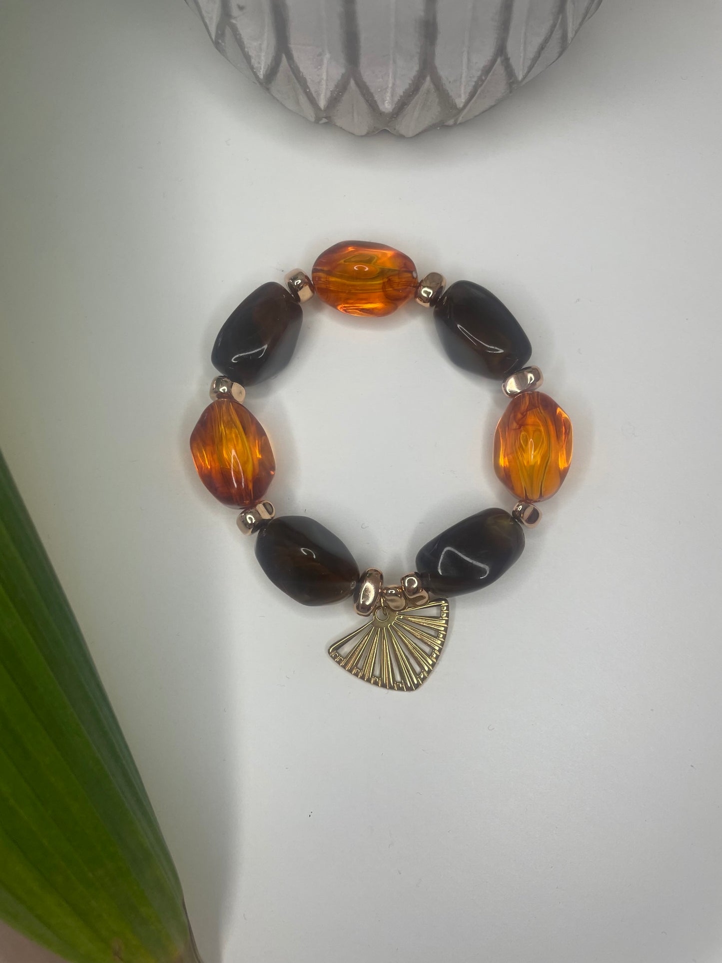 Bracelets SIMONE tendance vintage grosses perles avec ou sans pendentif