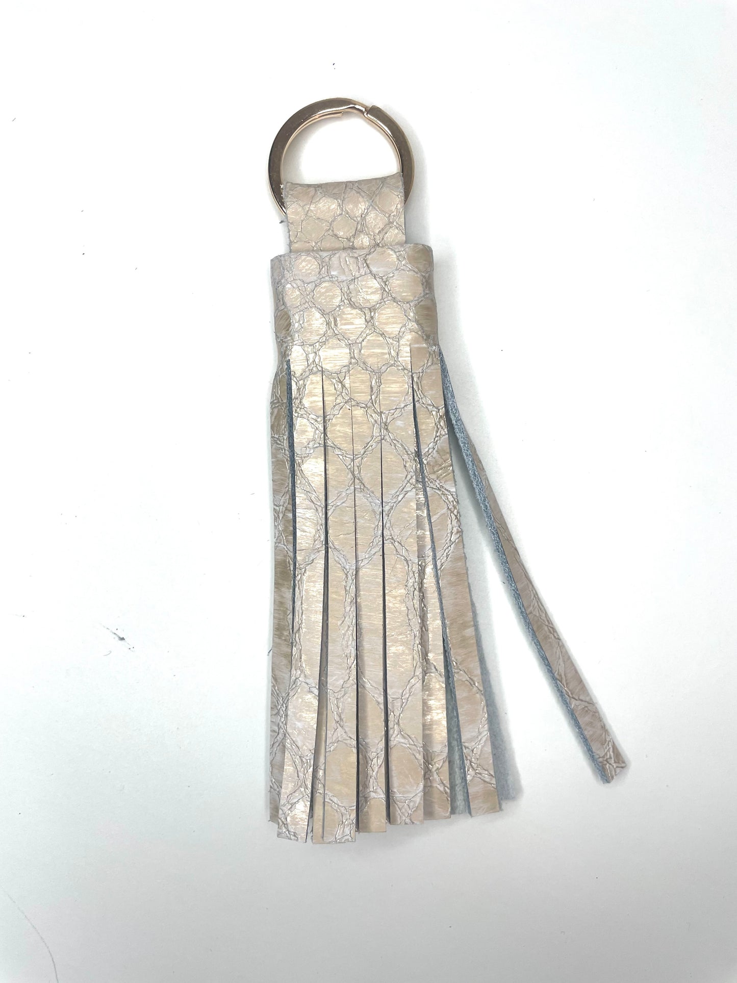 Pompon CELESTINE 100% cuir fait main divers coloris bijou de sac porte-clefs grigri