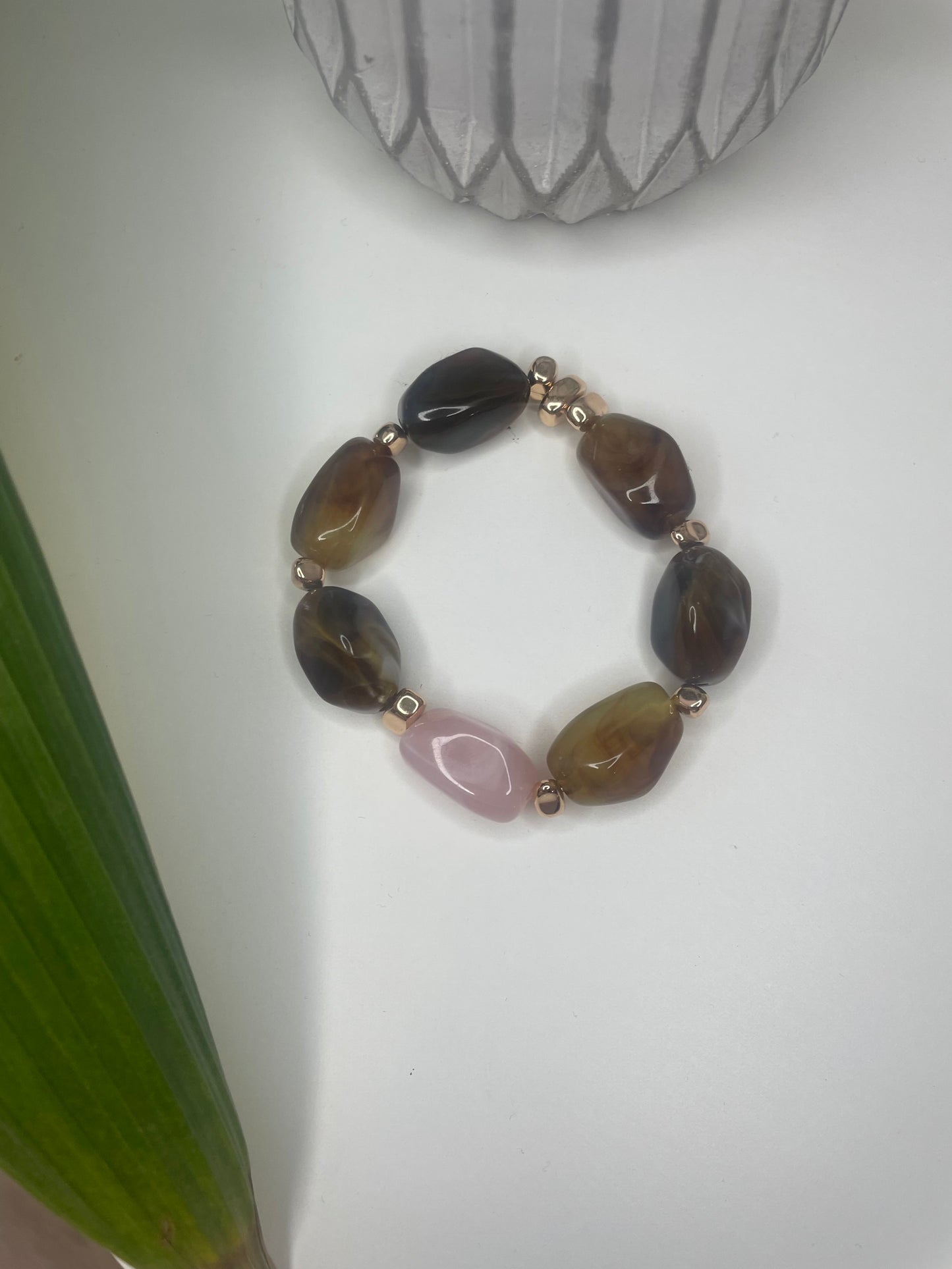 Bracelets SIMONE tendance vintage grosses perles avec ou sans pendentif