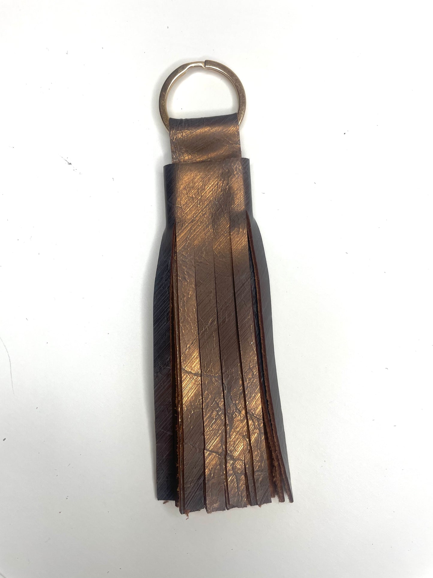 Pompon CELESTINE 100% cuir fait main divers coloris bijou de sac porte-clefs grigri