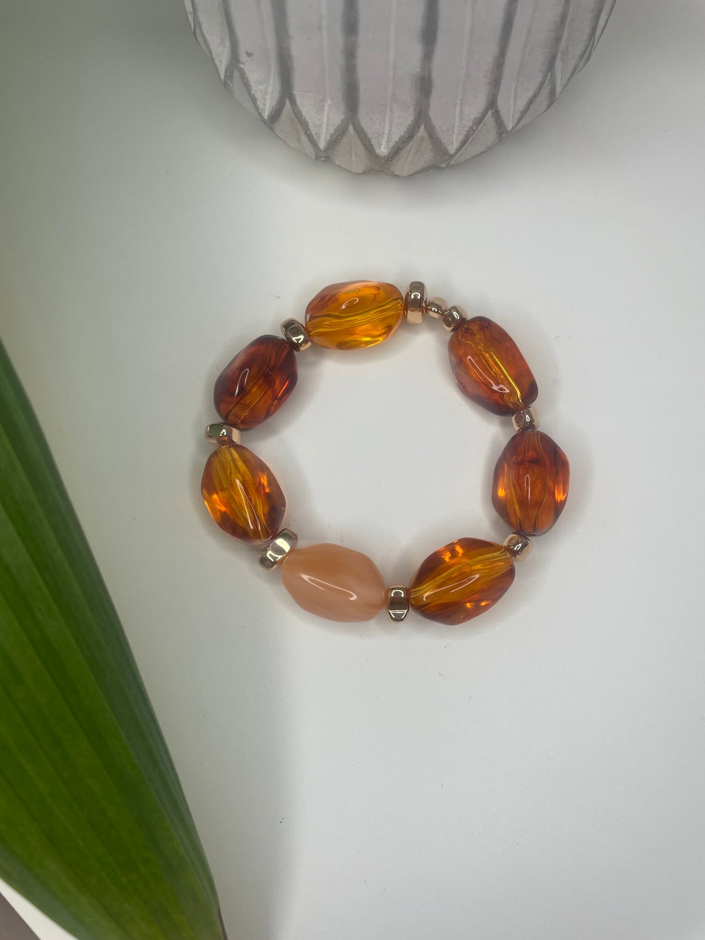 Bracelets SIMONE tendance vintage grosses perles avec ou sans pendentif