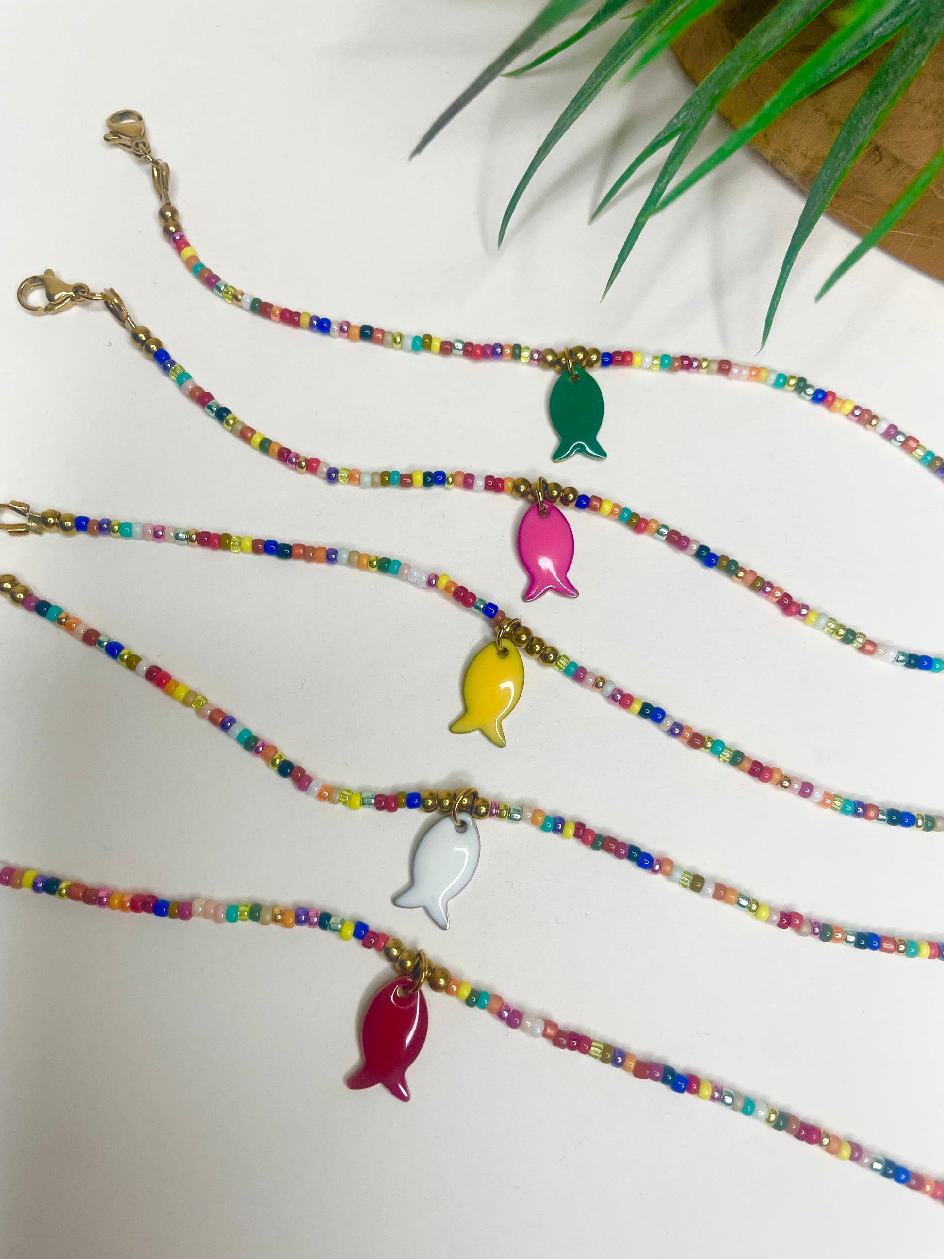 bracelets cirque aquatique Miyuki version dorée