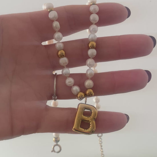 vidéo détail collier perles eau douce artisanat français